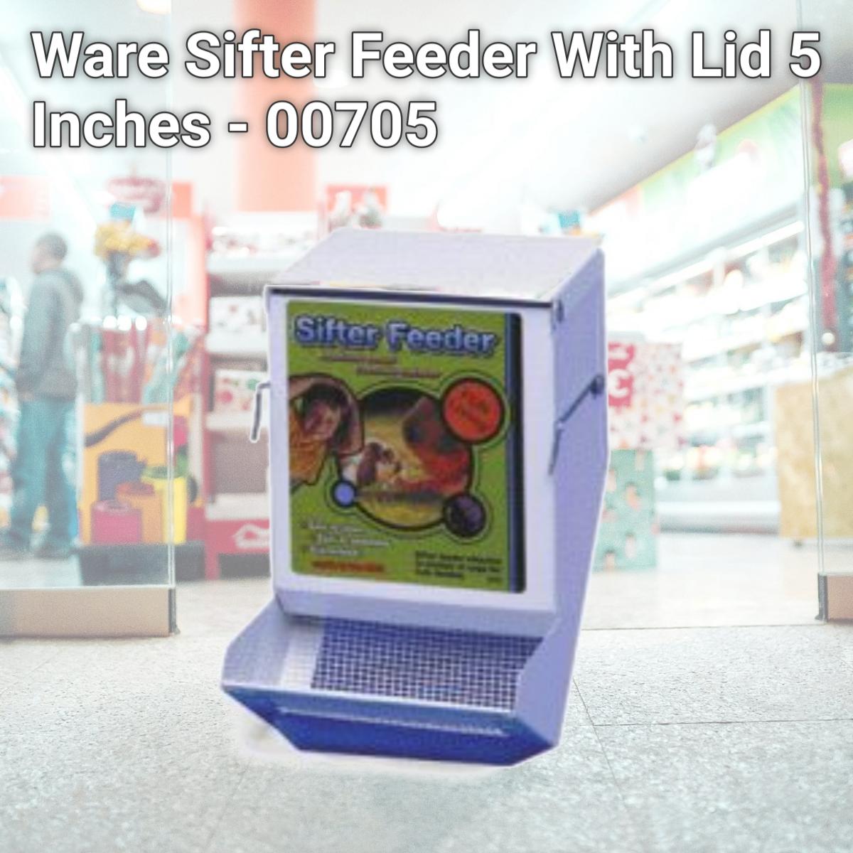 Picture of Ware Sifter Feeder With Lid 5 Inches - 00705