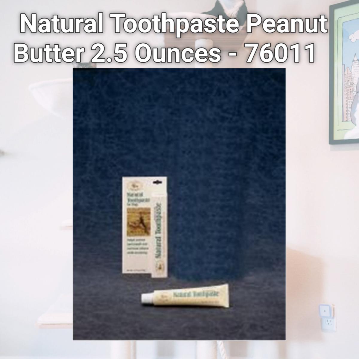 Picture of St Jon Laboratories Natural Toothpaste Peanut Butter 2.5 Ounces - 76011