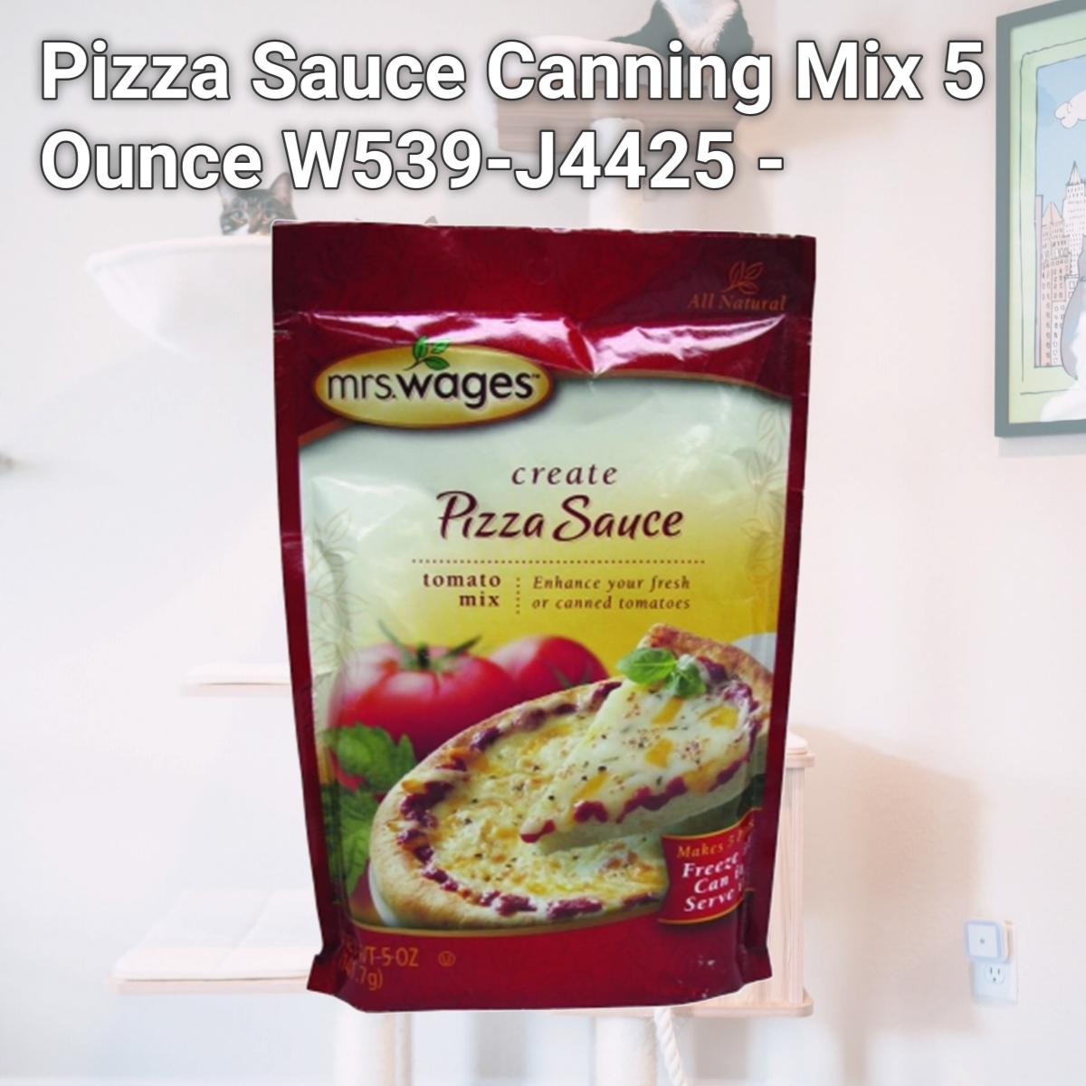 Picture of Precision Foods Pizza Sauce Canning Mix 5 Ounce W539-J4425 -
