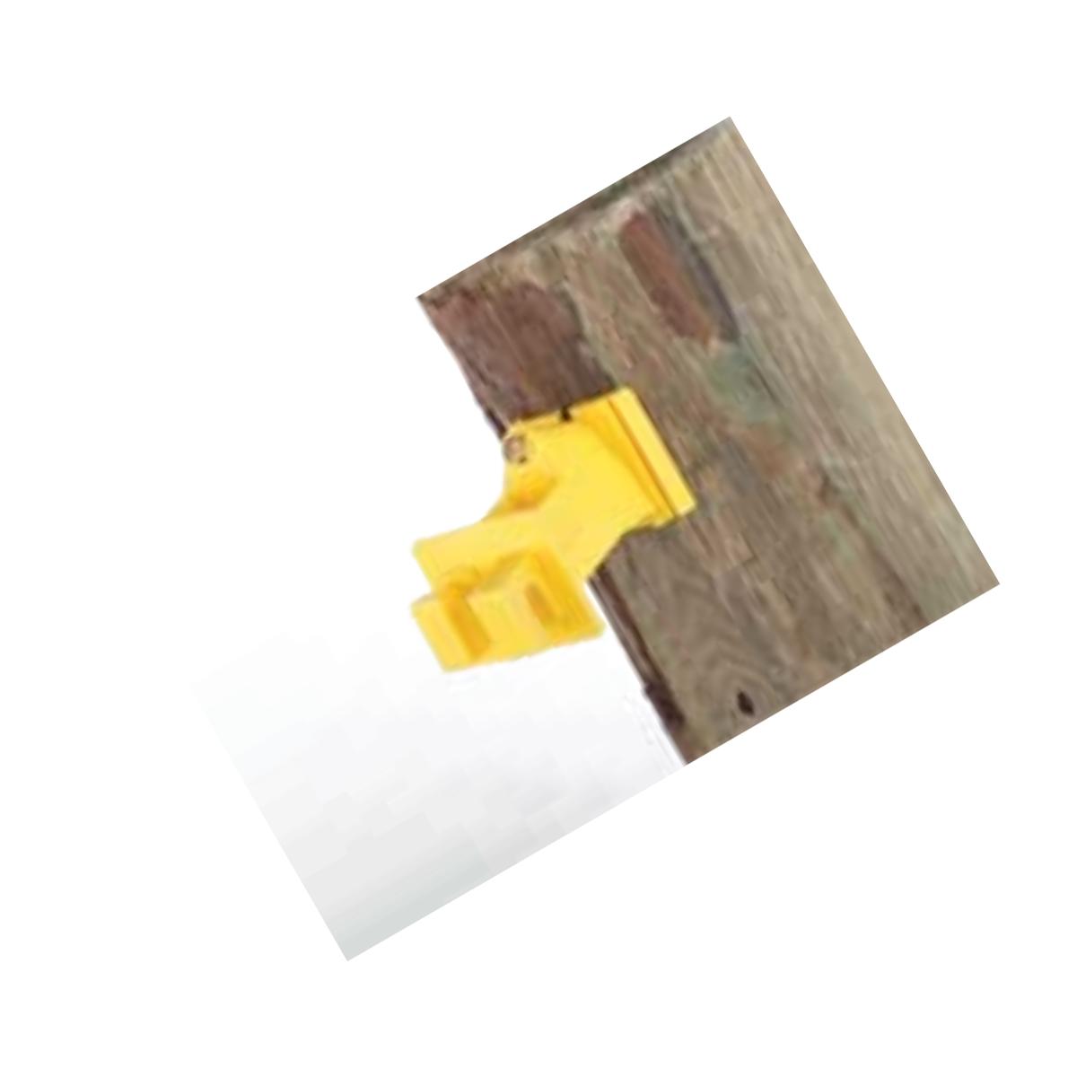 Picture of Dare Products Extend Wood Post Insulator Yellow - SNUG-SWP-25
