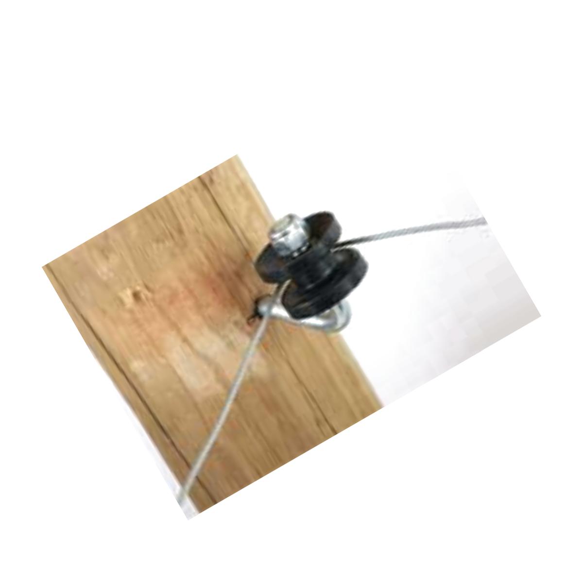Picture of Dare Products Corner Post Insulator Black - 451