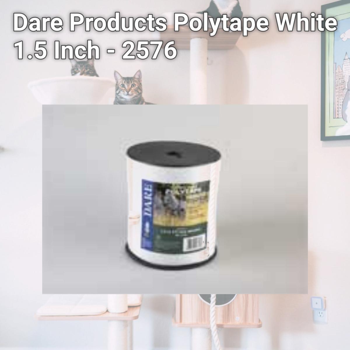 Picture of Dare Products Polytape White 1.5 Inch - 2576