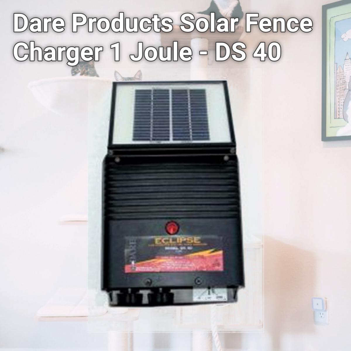 Picture of Dare Products Solar Fence Charger 1 Joule - DS 40