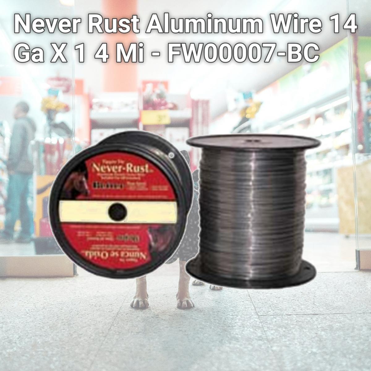 Picture of Tipper Tie Never Rust Aluminum Wire 14 Ga X 1 4 Mi - FW00007-BC