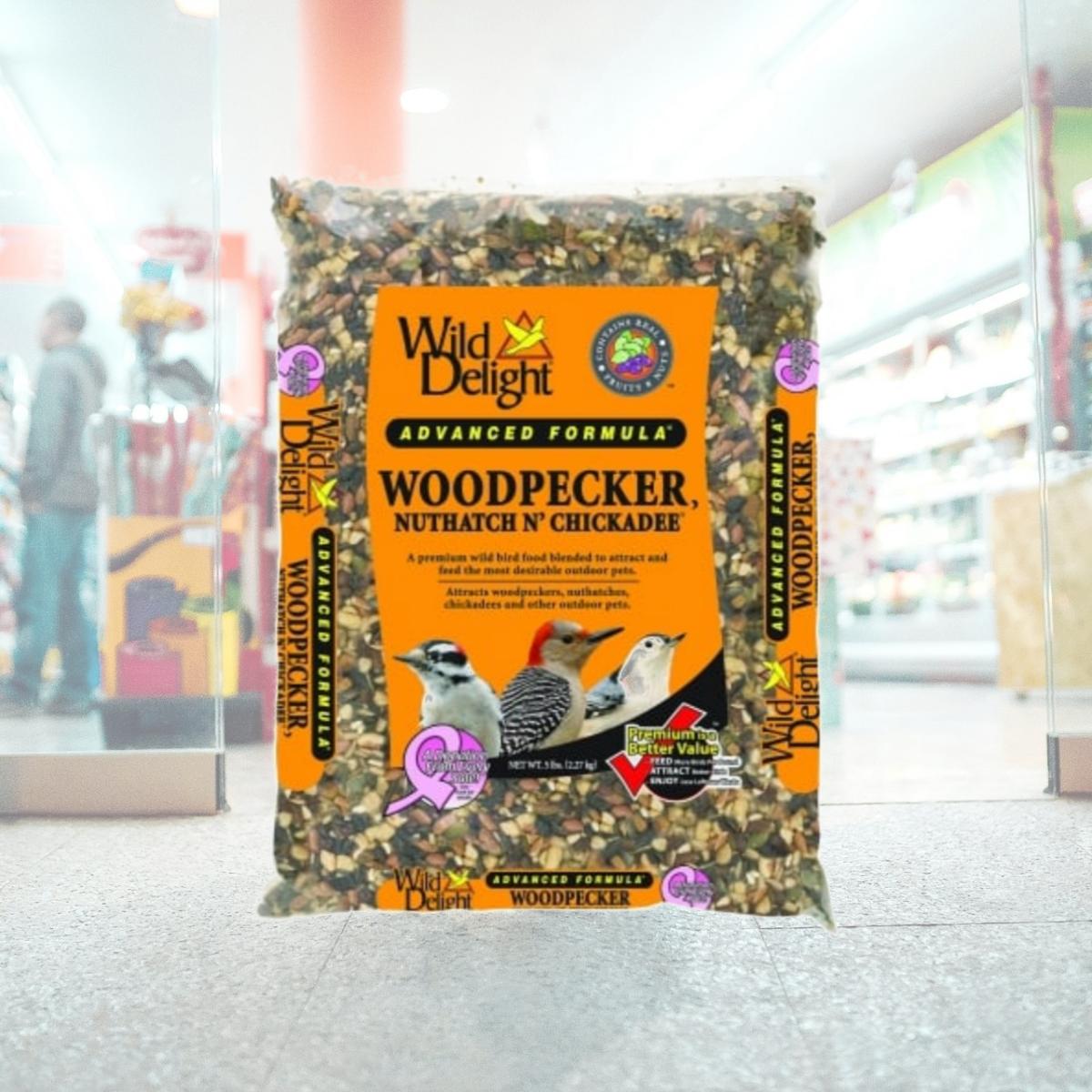 Picture of D&D Commodities Wild Delight Woodpecker- Nuthatch N Chickadee Food 5 Lb 364050