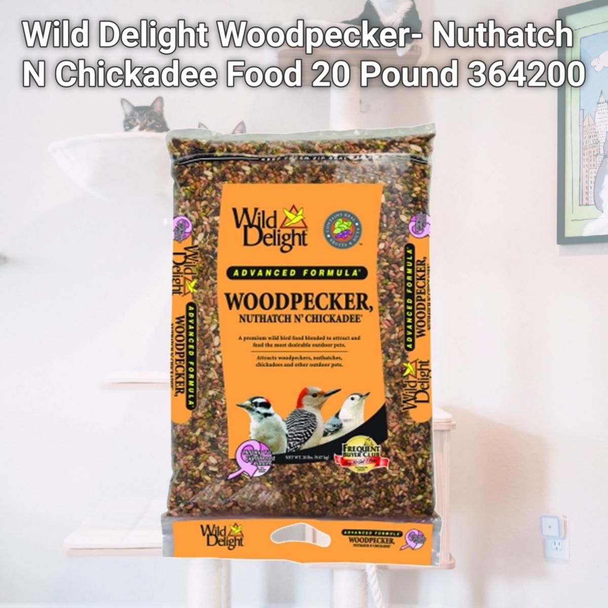 Picture of D&D Commodities Wild Delight Woodpecker- Nuthatch N Chickadee Food 20 Pound 364200