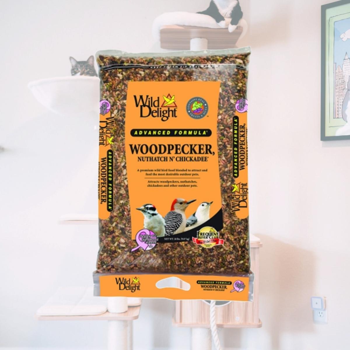 Picture of D&D Commodities Wild Delight Woodpecker- Nuthatch N Chickadee Food 20 Pound 364200