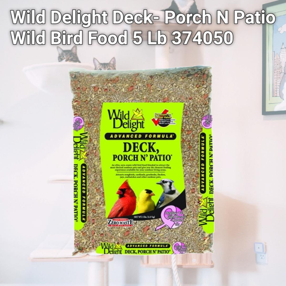 Picture of D&D Commodities Wild Delight Deck- Porch N Patio Wild Bird Food 5 Lb 374050