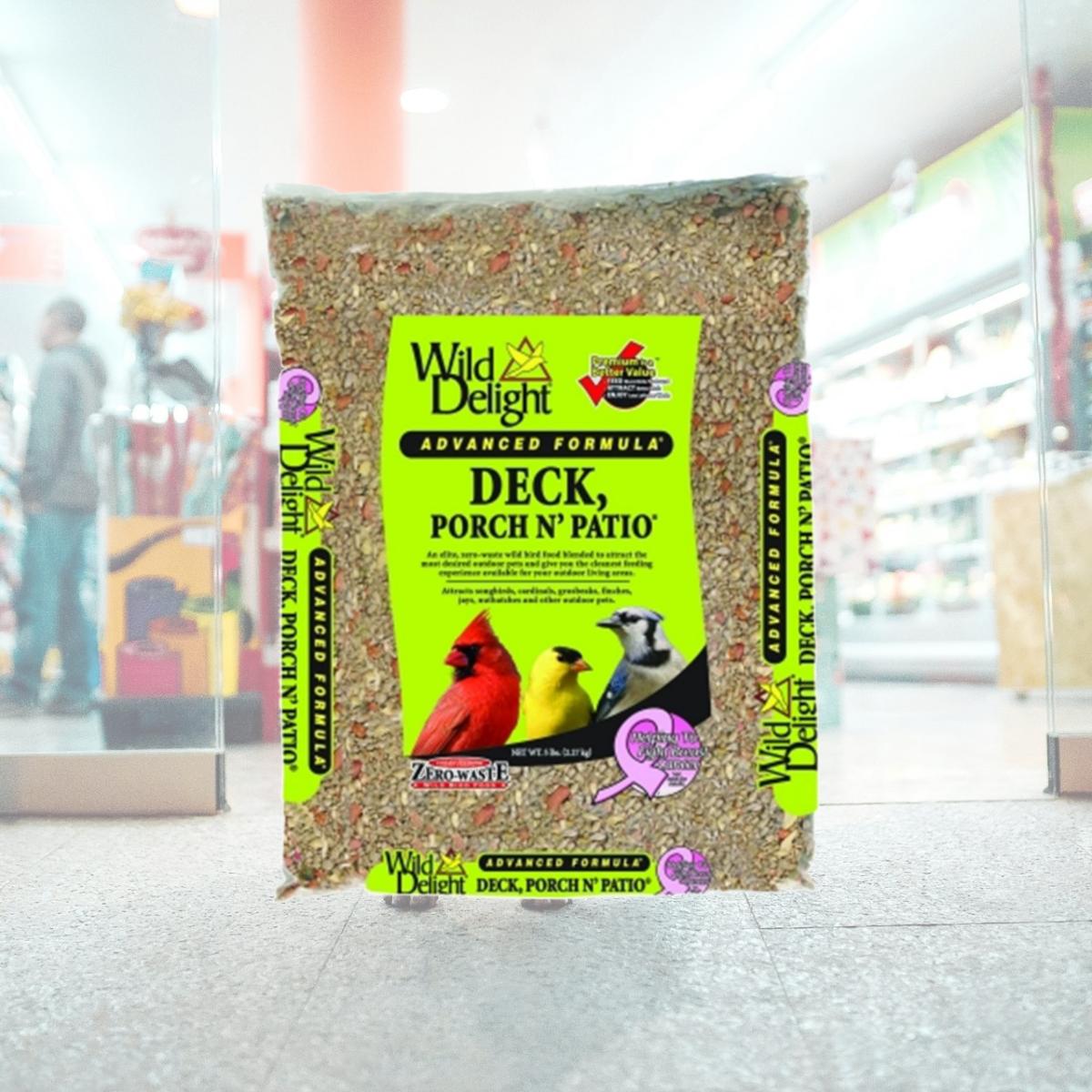Picture of D&D Commodities Wild Delight Deck- Porch N Patio Wild Bird Food 5 Lb 374050