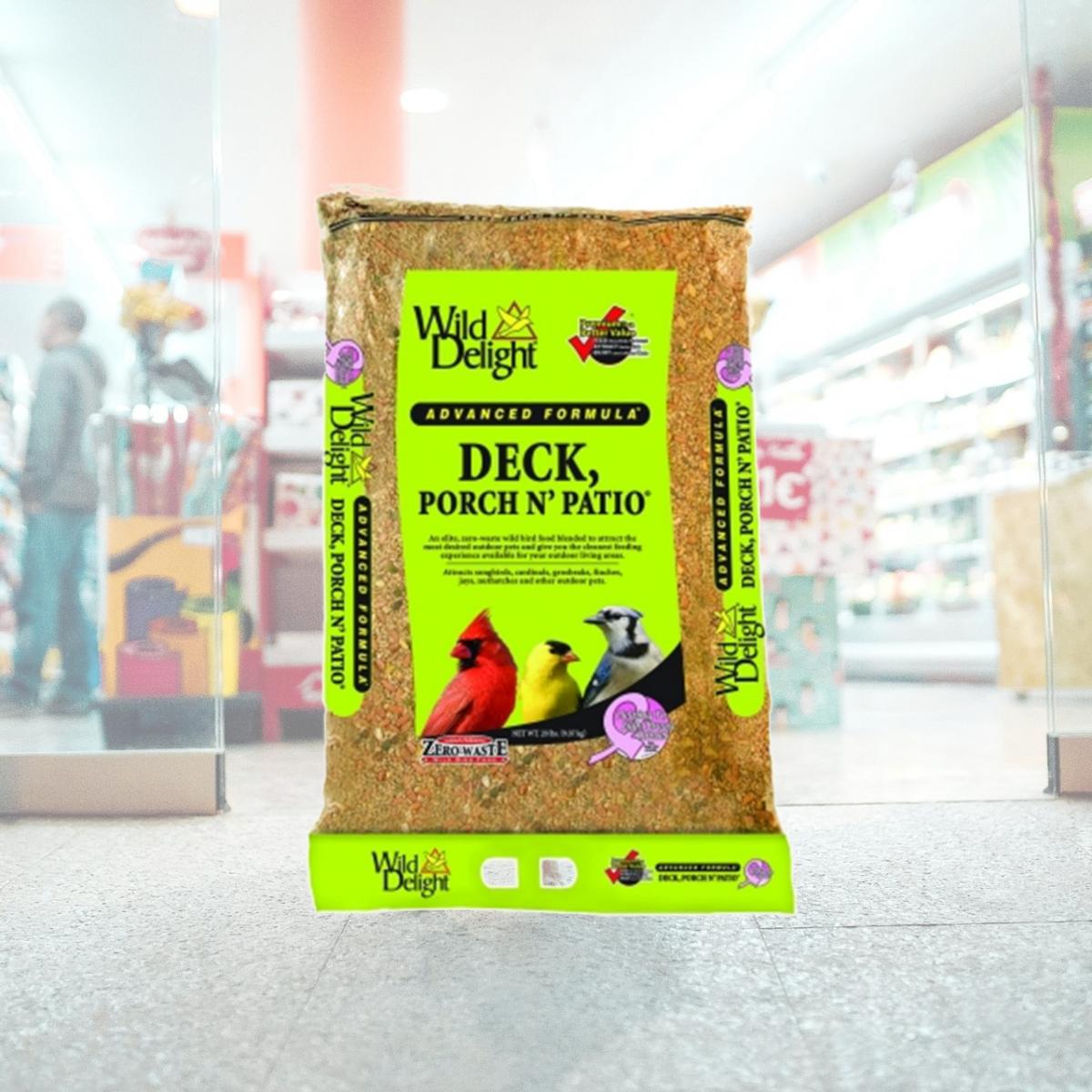Picture of D&D Commodities Wild Delight Deck- Porch N Patio Wild Bird Food 20 Pound 374200
