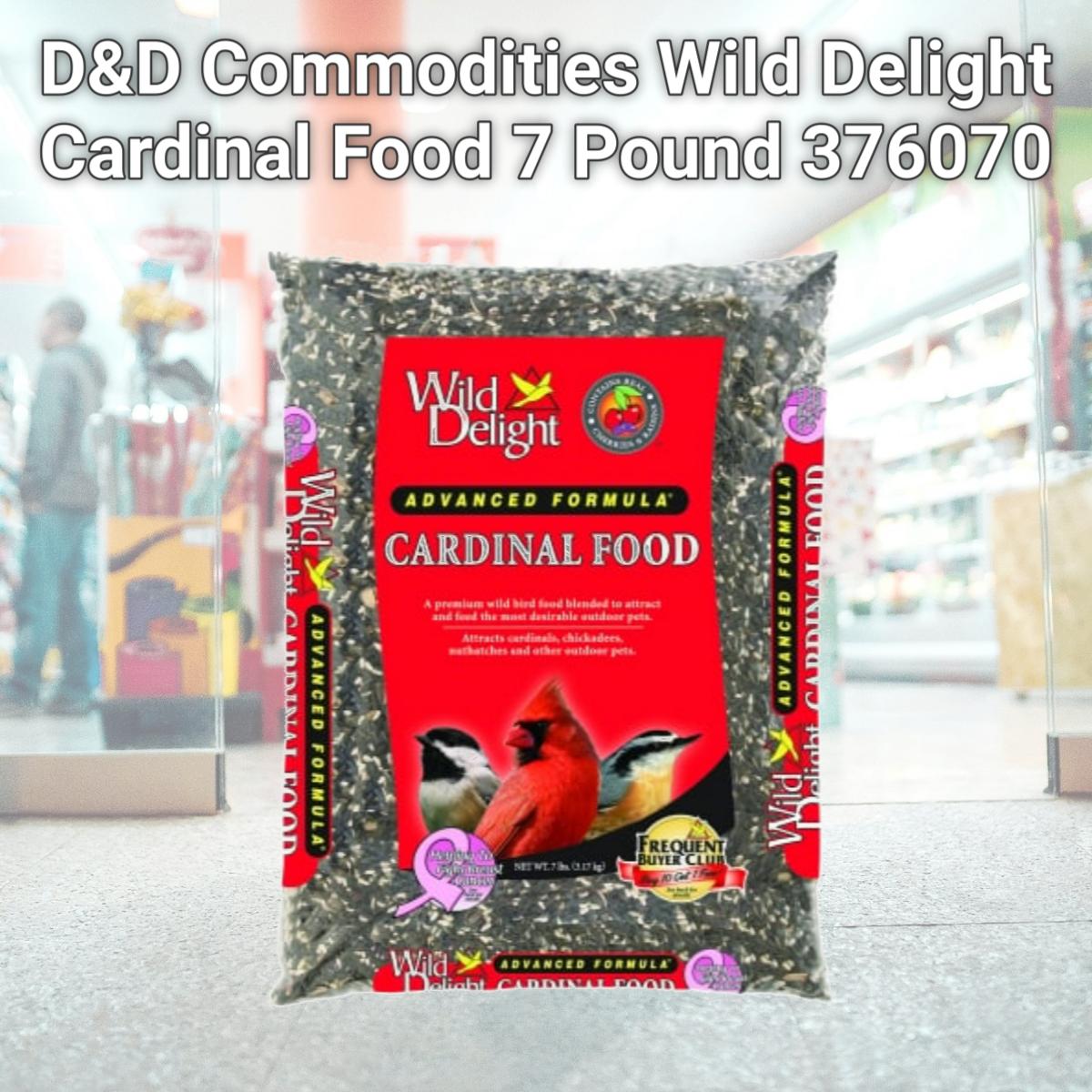 Picture of D&D Commodities Wild Delight Cardinal Food 7 Pound 376070