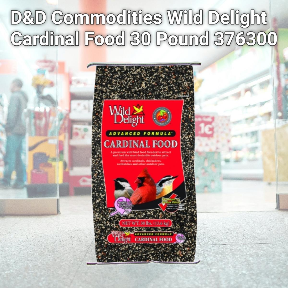 Picture of D&D Commodities Wild Delight Cardinal Food 30 Pound 376300