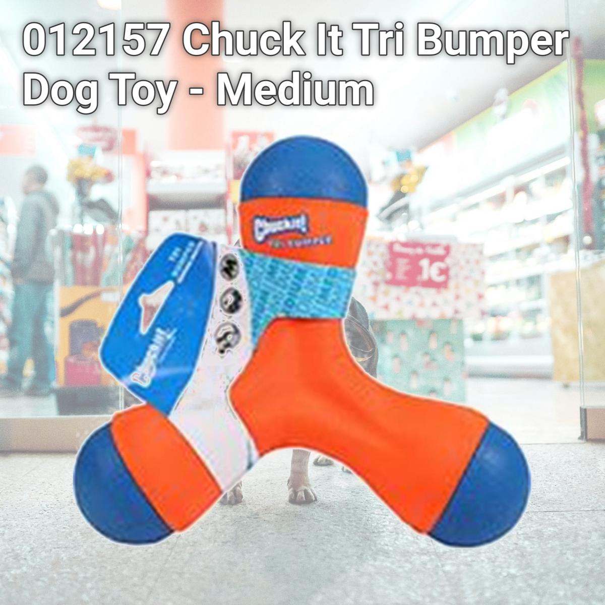 Picture of Canine Hardware 012157 Chuck It Tri Bumper Dog Toy - Medium