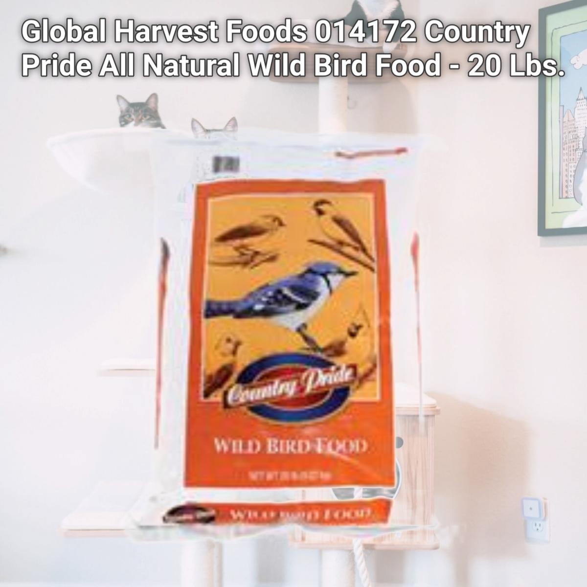 Picture of Global Harvest Foods 014172 Country Pride All Natural Wild Bird Food - 20 Lbs.