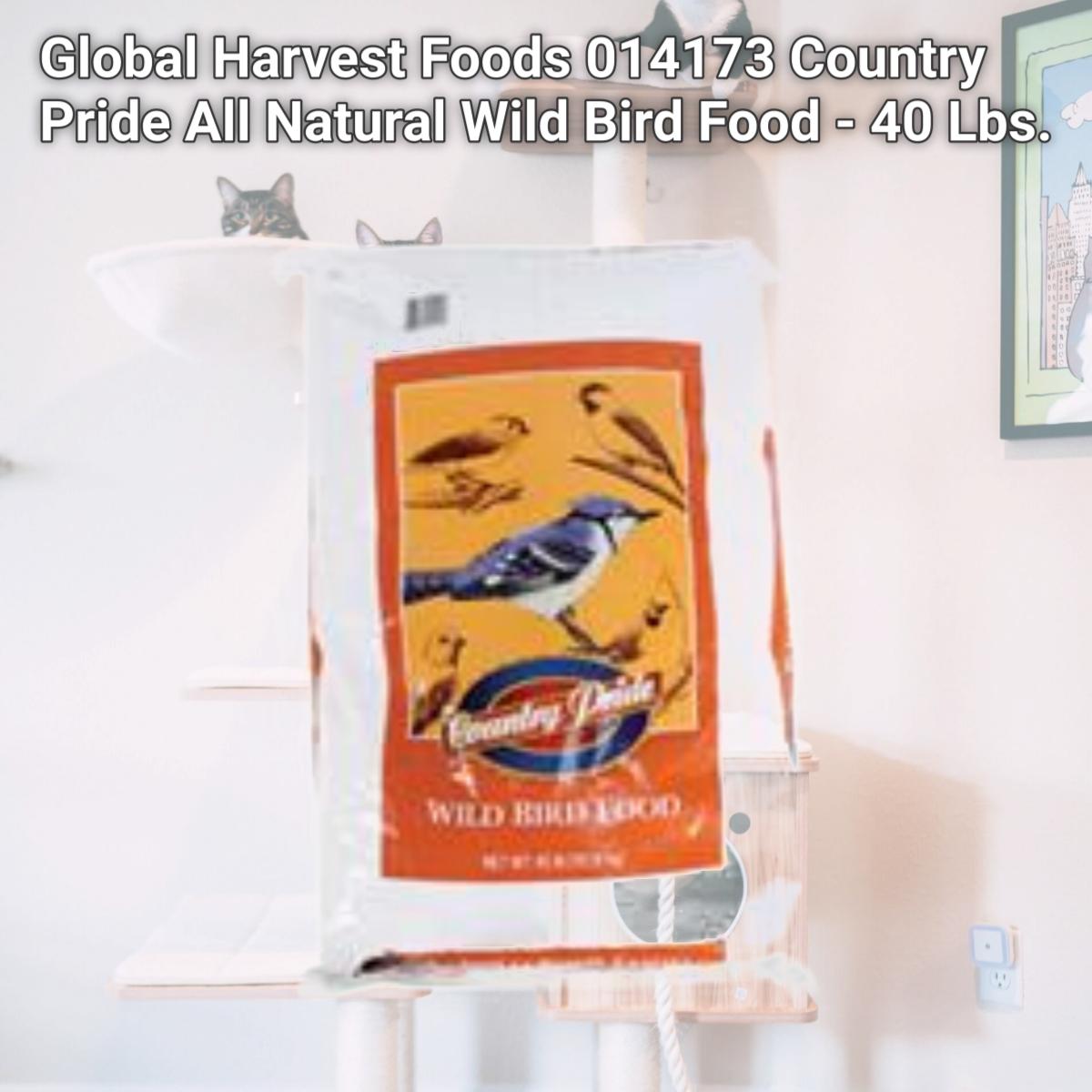 Picture of Global Harvest Foods 014173 Country Pride All Natural Wild Bird Food - 40 Lbs.
