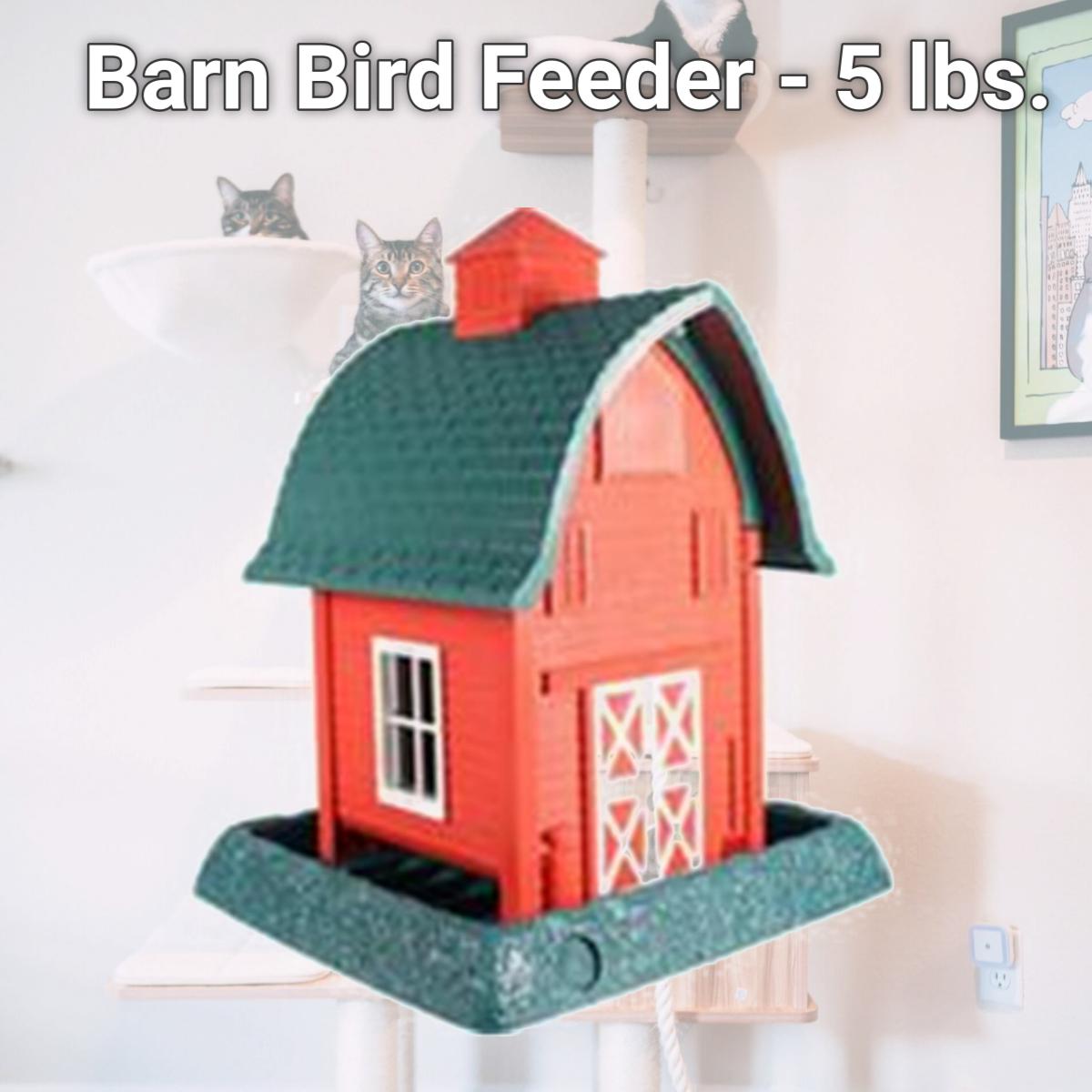 Picture of North States Industries 061031 Barn Bird Feeder - 5 lbs.