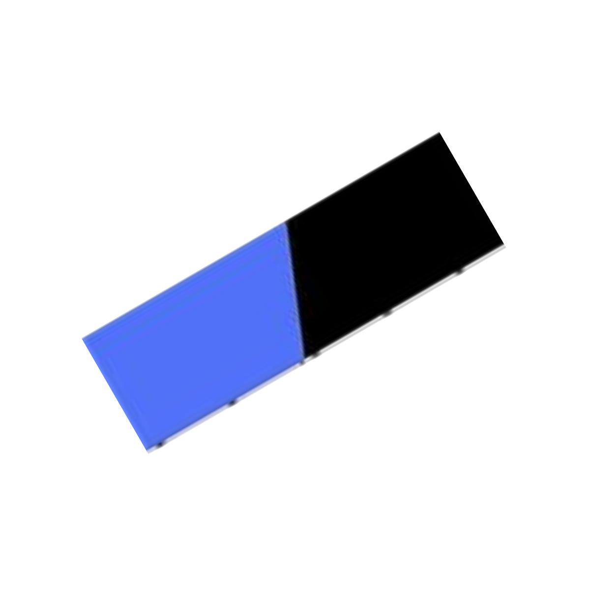 Picture of BLUE RIBBON PET PRODUCTS-VSB-16-24 Double-Sided Blue &amp; Black Background  24 in.