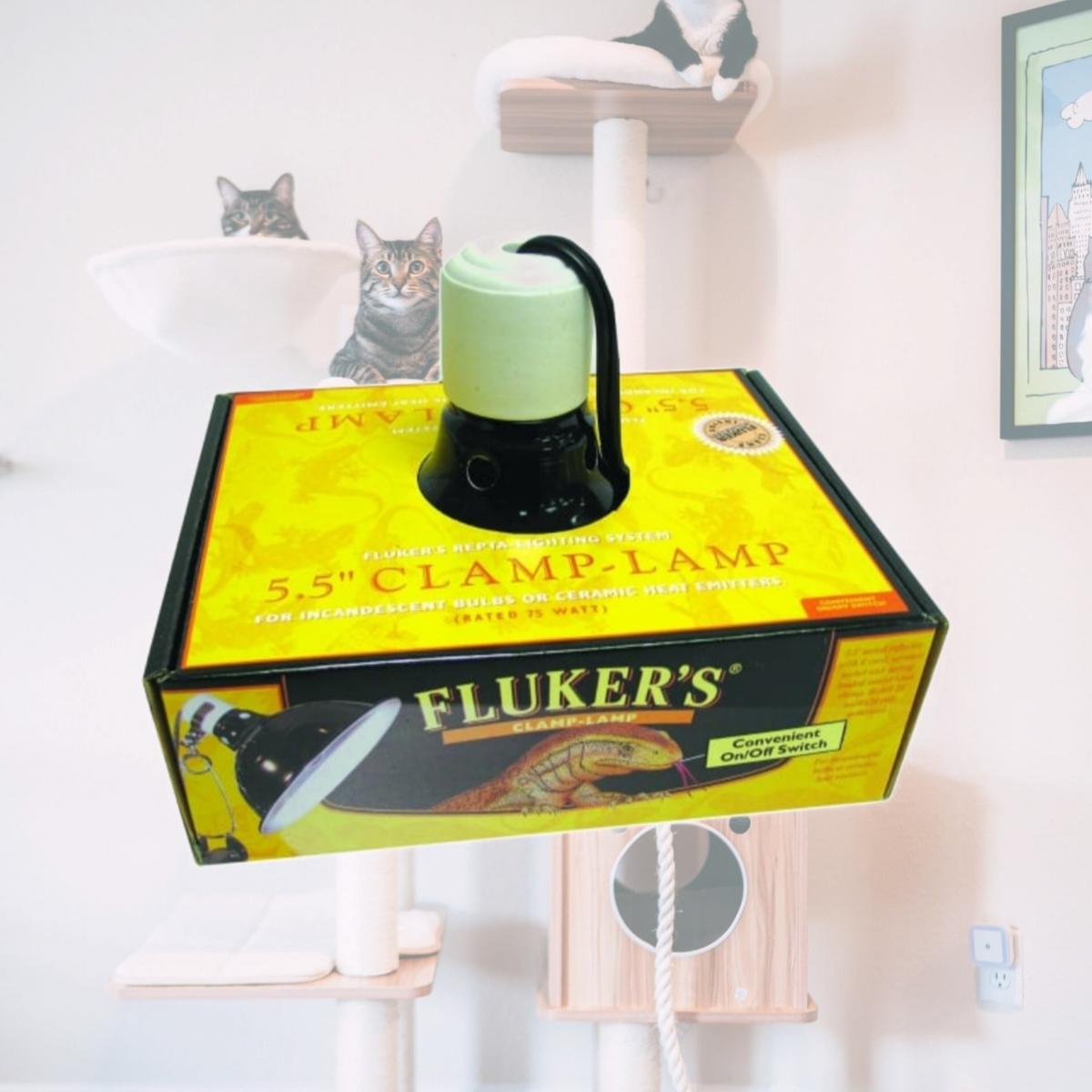 Picture of FLUKERS-27002 Ceramic Clamp Lamp