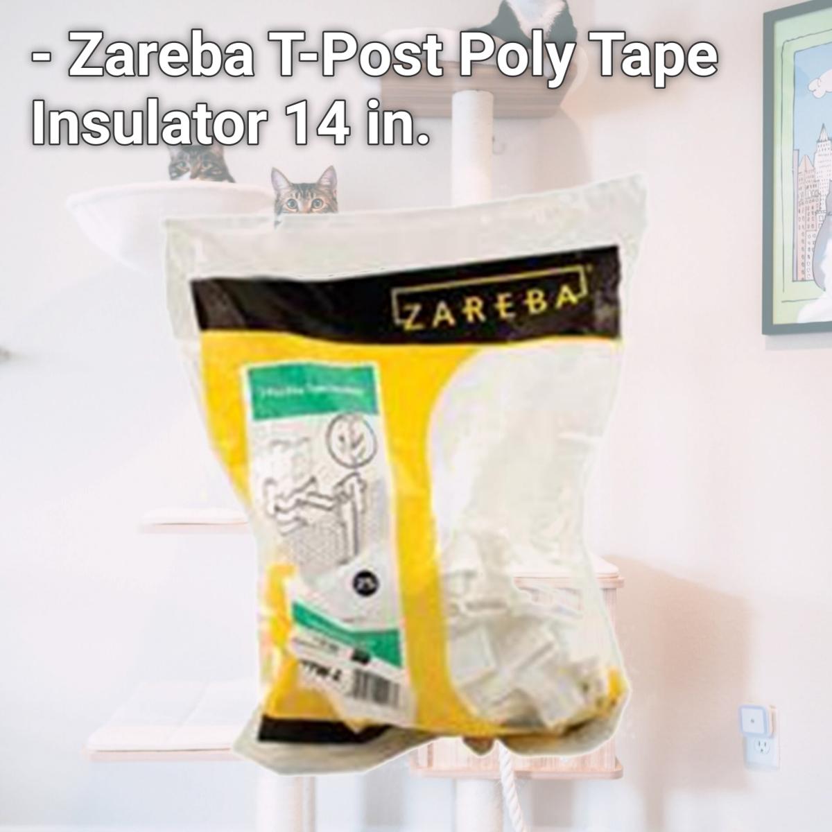 Picture of WOODSTREAM ZAREBA-ITTW-Z Zareba T-Post Poly Tape Insulator  14 in.