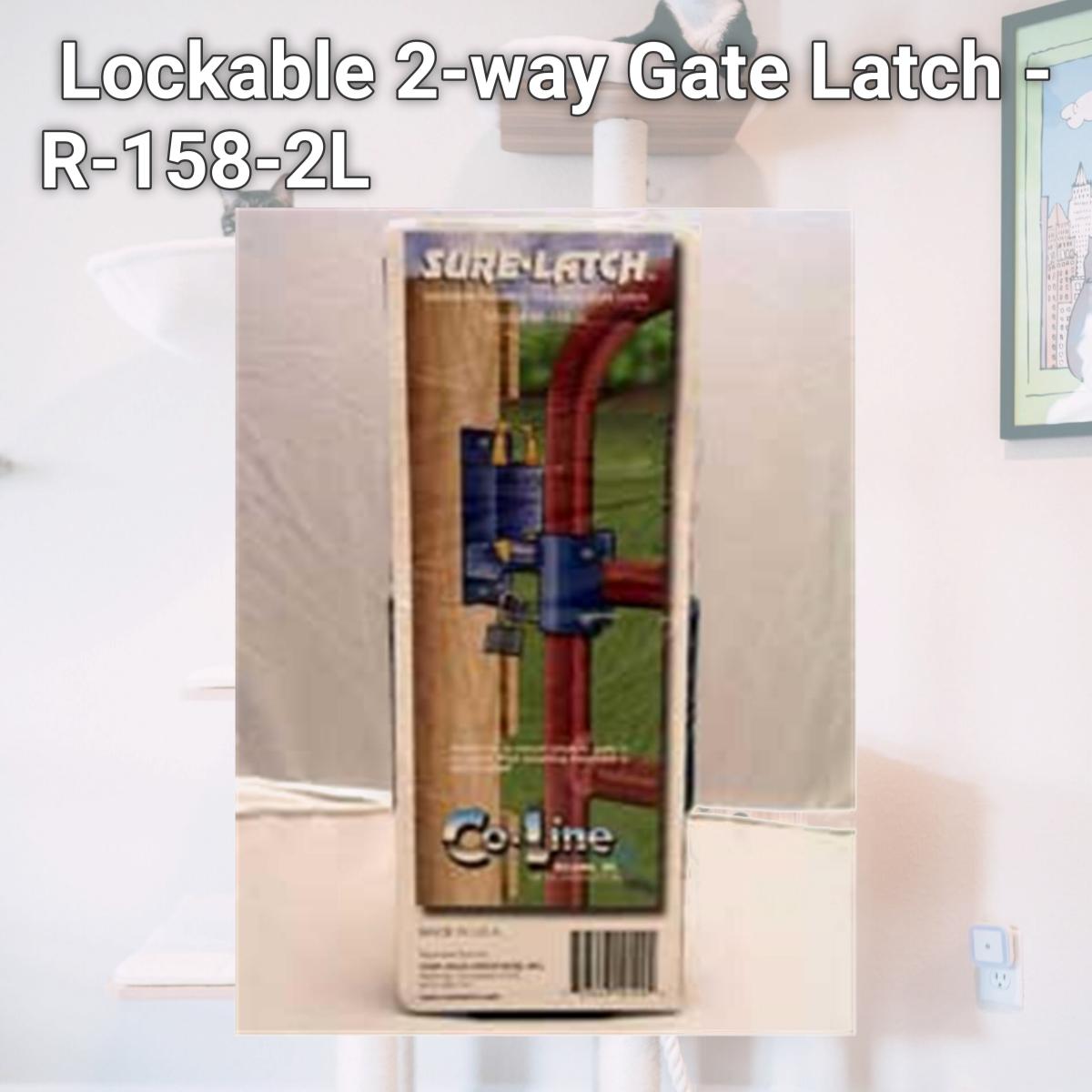 Picture of Co-line Welding Lockable 2-way Gate Latch - R-158-2L