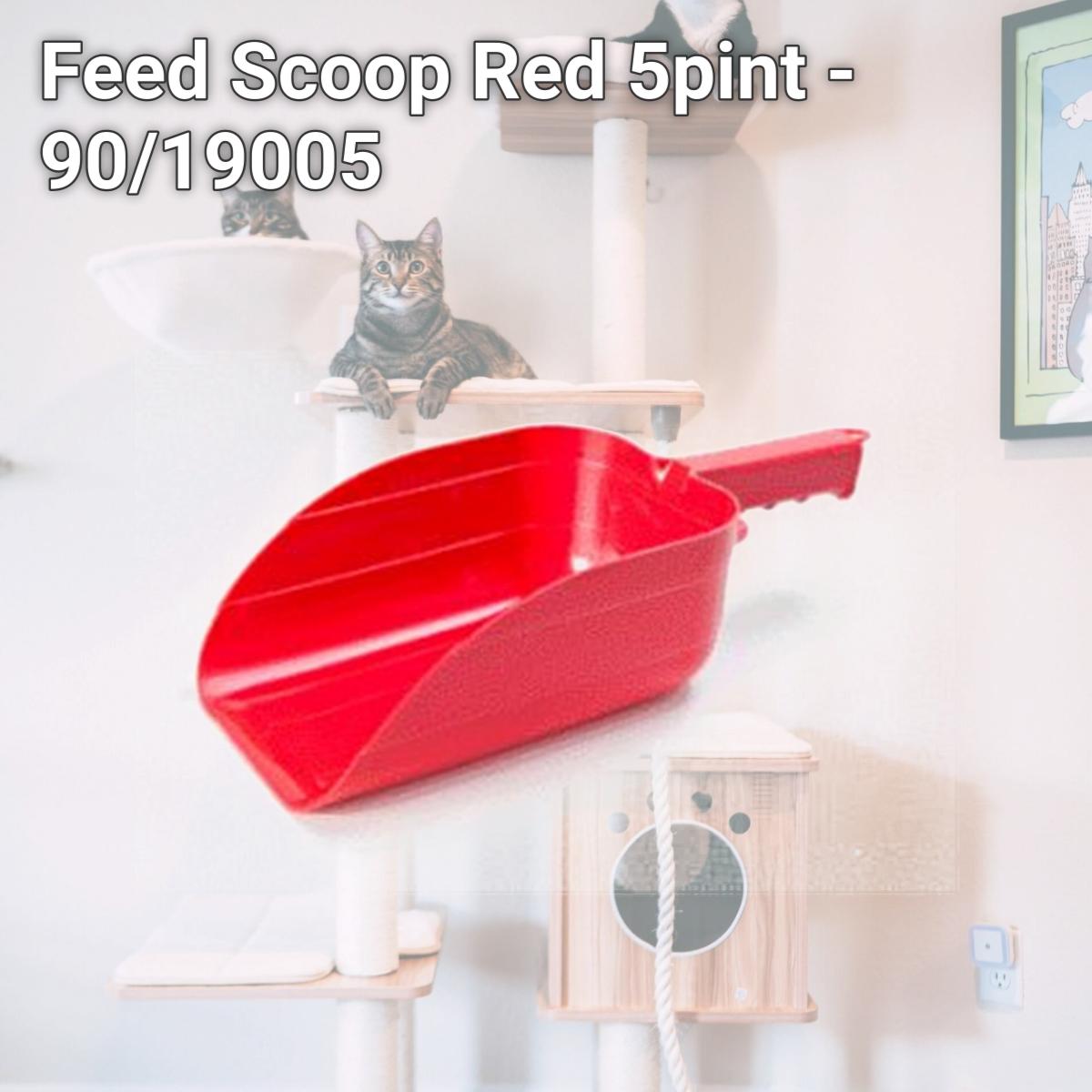 Picture of Miller Feed Scoop Red 5pint - 90/19005