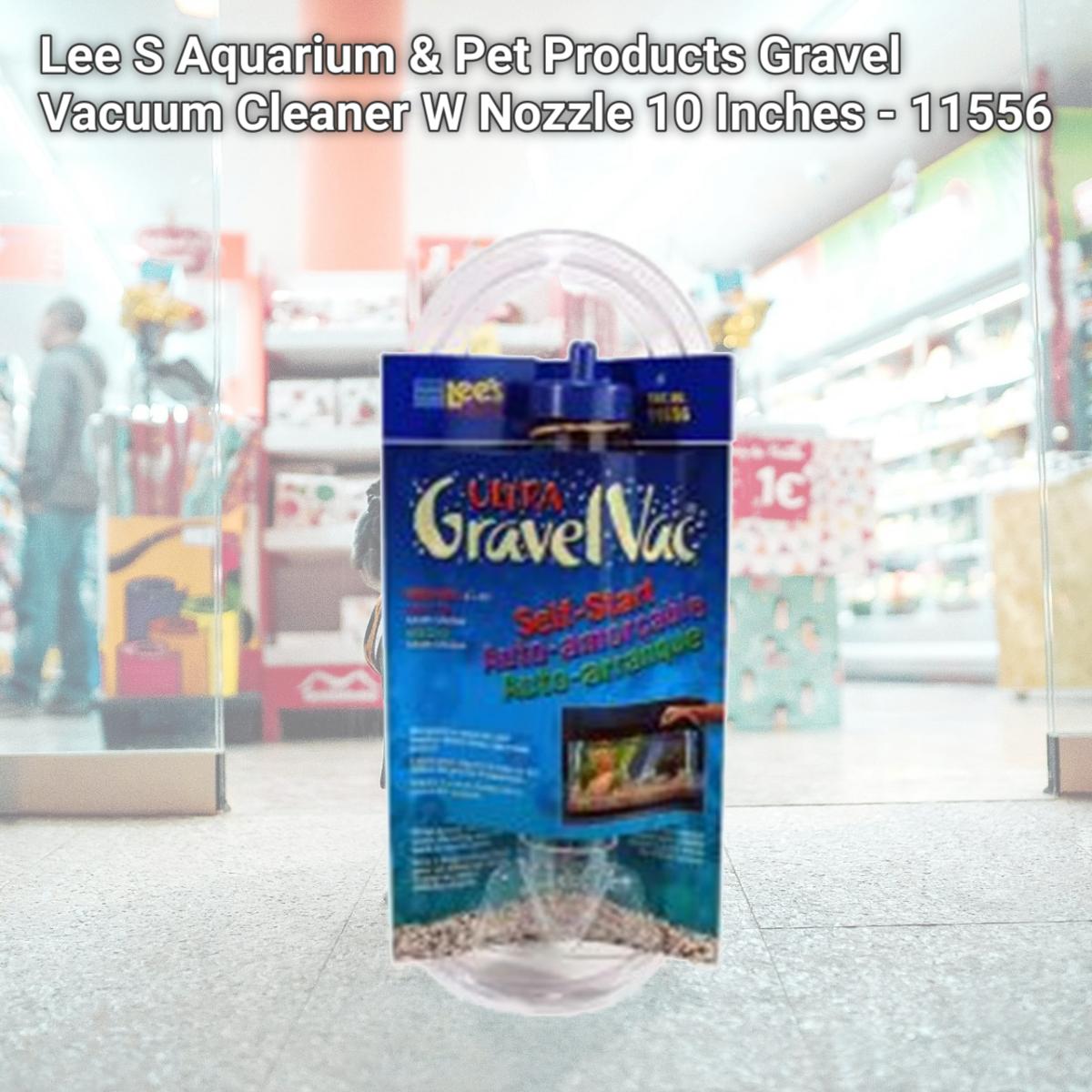 Picture of Lee S Aquarium & Pet Products Gravel Vacuum Cleaner W Nozzle 10 Inches - 11556