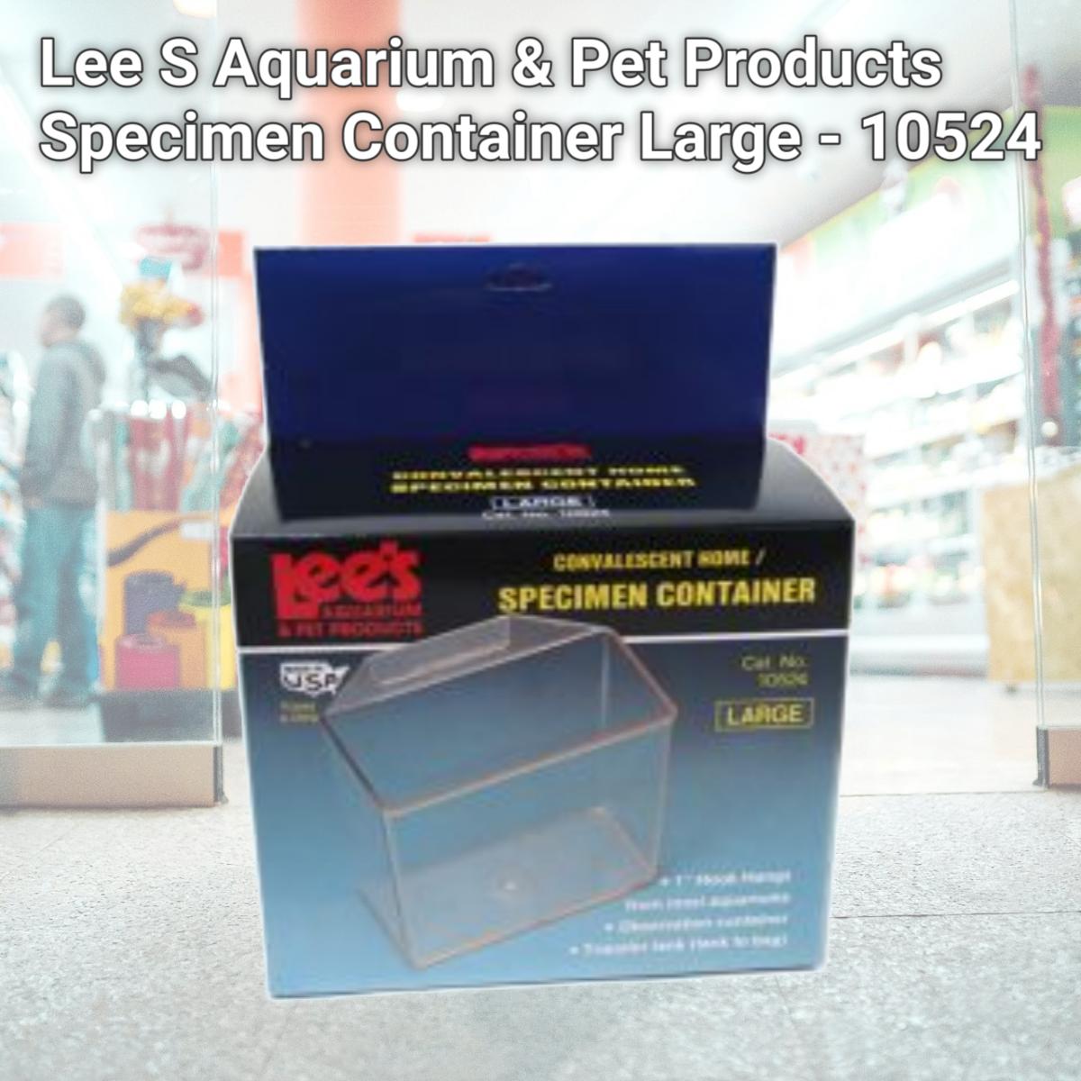 Picture of Lee S Aquarium & Pet Products Specimen Container Large - 10524