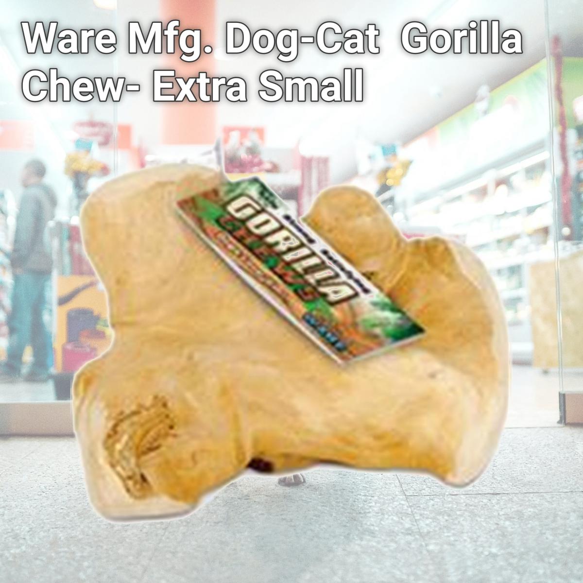 Picture of Ware Mfg. Dog-Cat 089652 Gorilla Chew- Extra Small