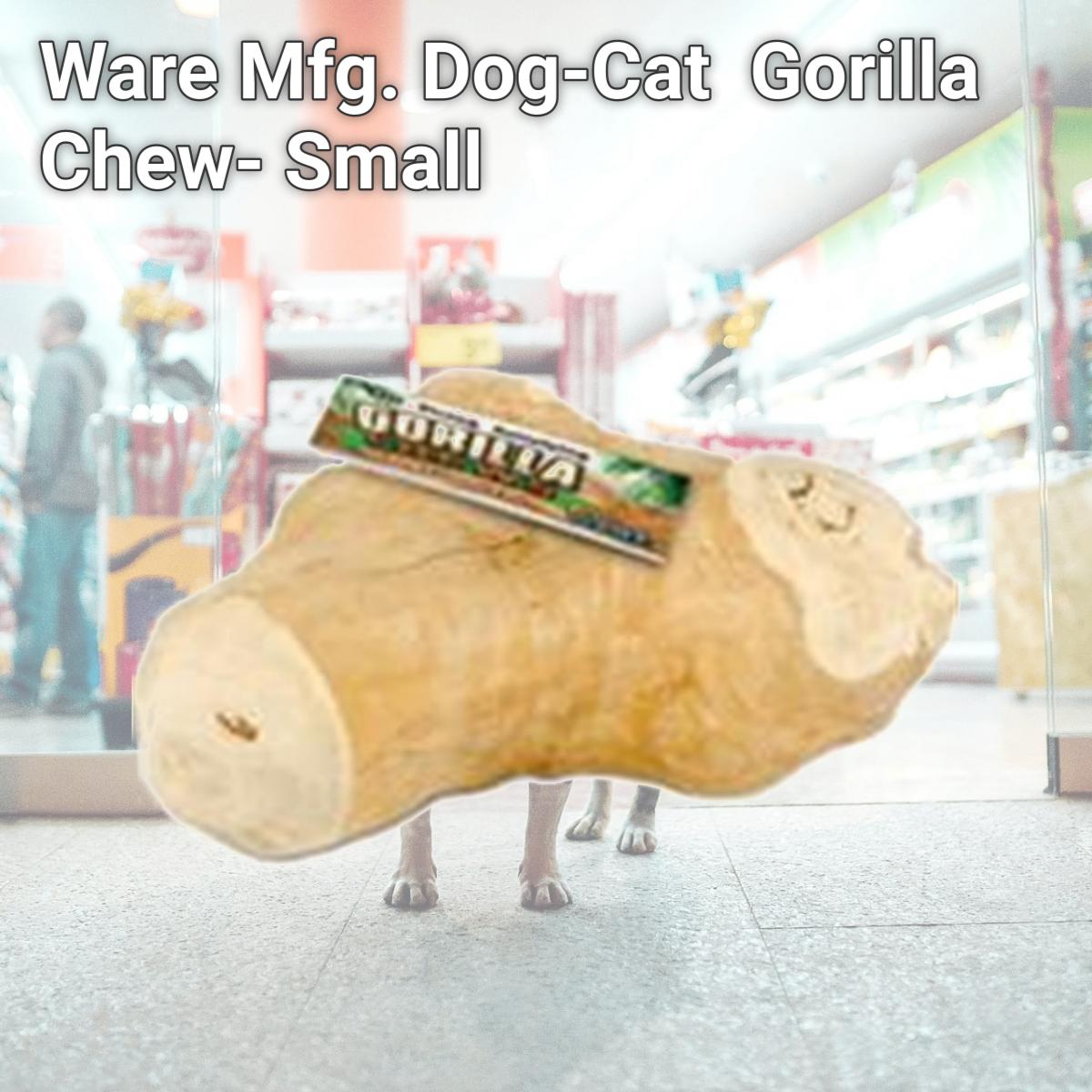 Picture of Ware Mfg. Dog-Cat 089653 Gorilla Chew- Small