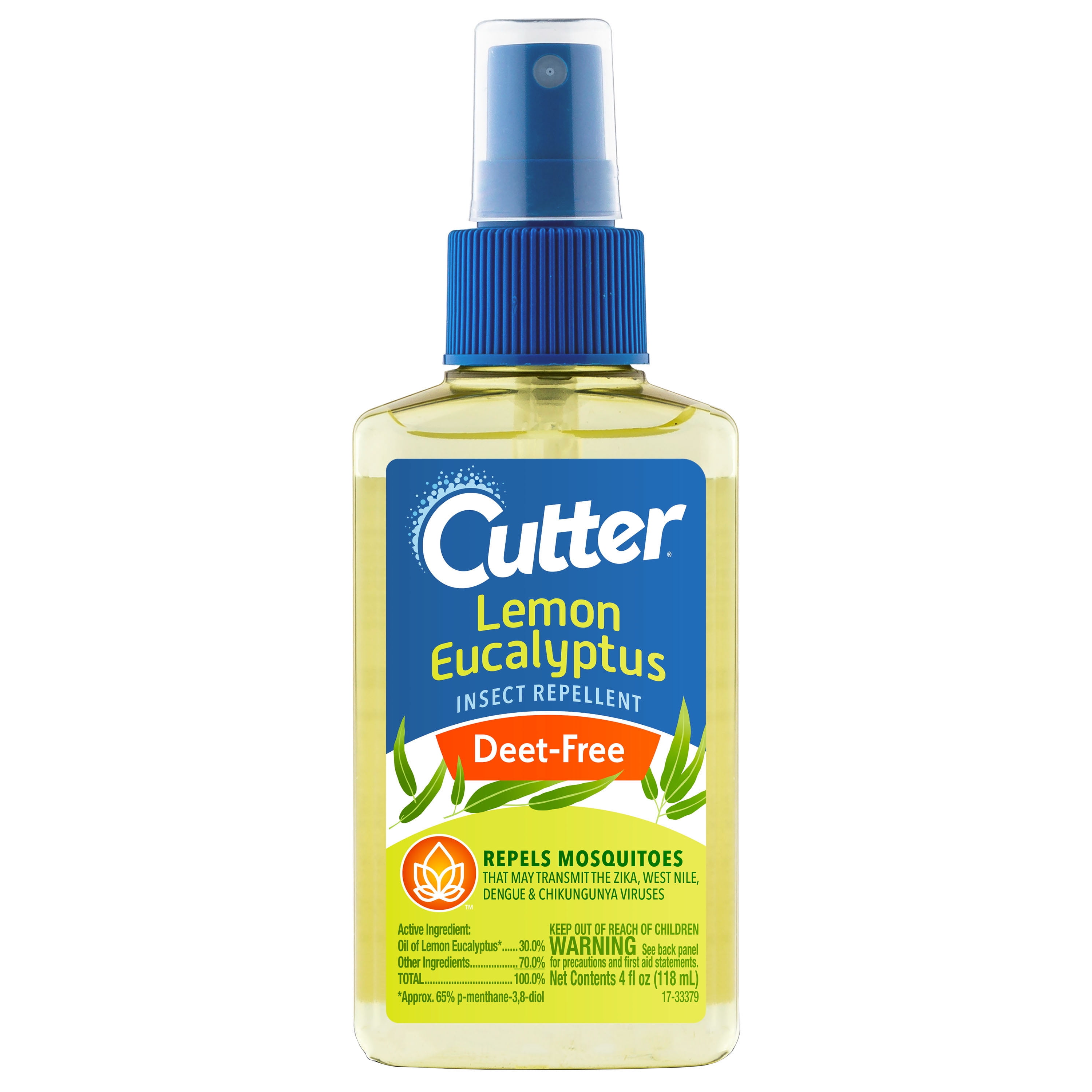 4 oz Cutter Lemon Eucalyptus Insect Repellent