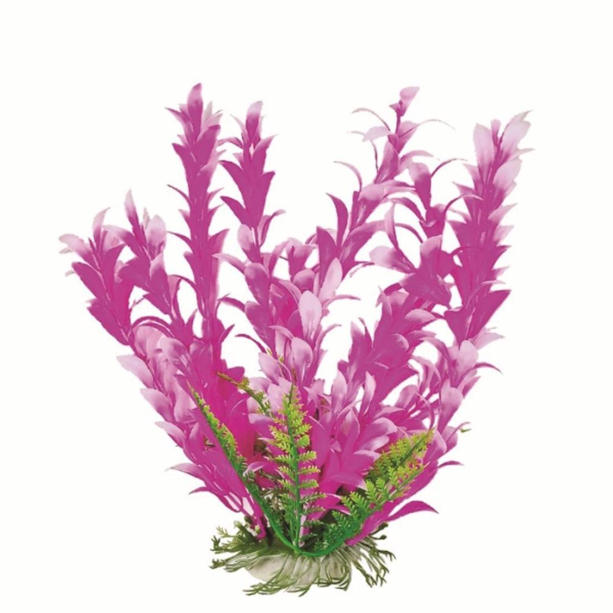 Picture of Aquatop Aquatic Supplies 003483 6 in. Bacopa Like Aquarium Plant - Pink & White