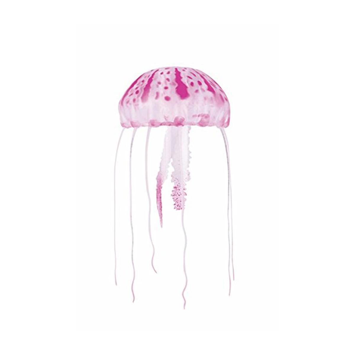 Picture of Aquatop Aquatic Supplies 003619 4 in. Floating Jellyfish Decor&#44; Pink - Large