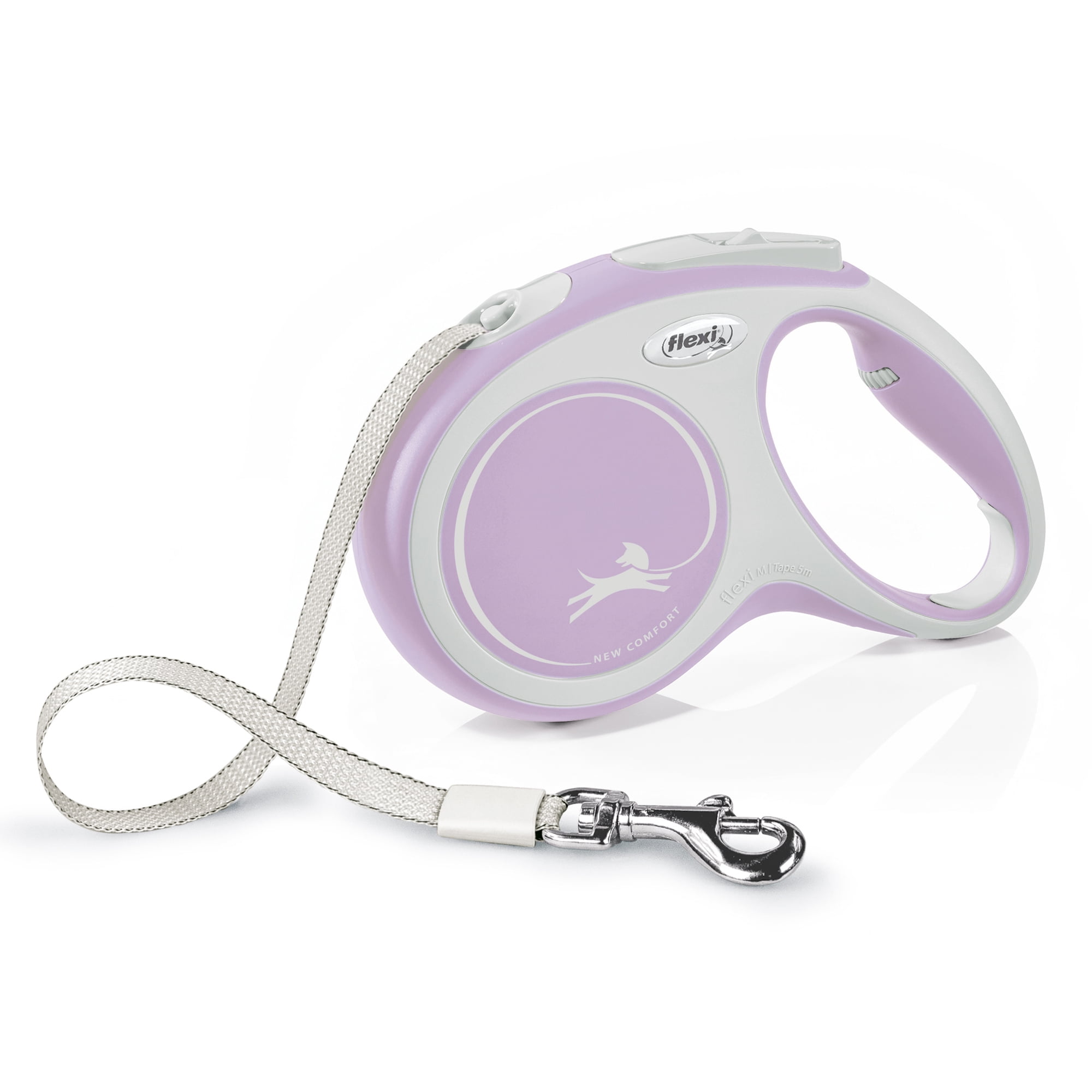 Picture of Flexi North America 860707 16 ft. 55 lbs Flexi New Comfort Tape Leash - Medium&#44; Pink