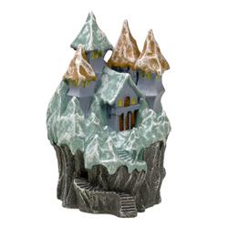 Picture of Blue Ribbon Pet Products 006237 Exotic Environments Himalayan Castle - Blue&#44; Small