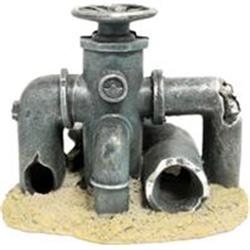 Picture of Blue Ribbon Pet Products 006257 Exotic Environments Pipes with Valve - Small