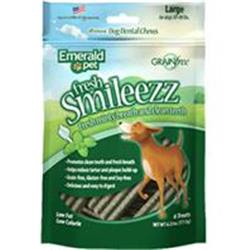 Picture of Emerald Pet Products 024118 6.25 oz Fresh Smileezz Dog Grain Free Dental Treat - Large