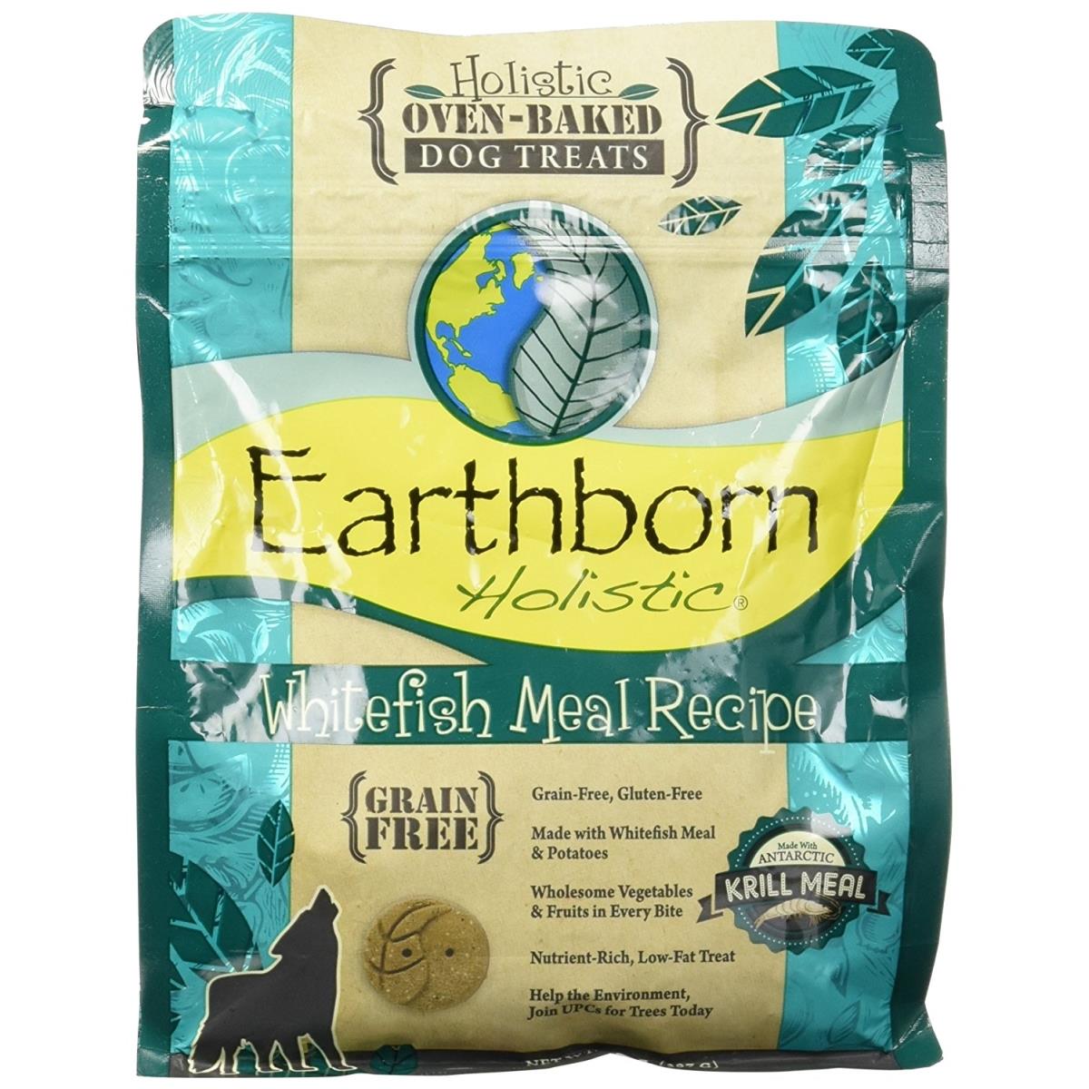 Picture of Earthborn 054892 Holistic Chicken Meal Recipe Holistic Oven-baked Dog Treats - Whitefish 8 Count