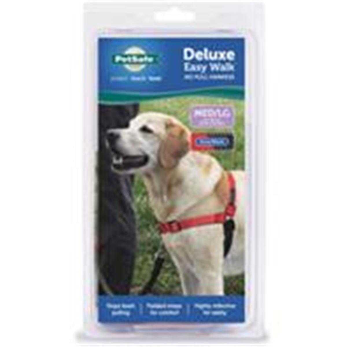 Petsafe - General 536236 Deluxe Easy Walk Harness, Medium & Large - Red