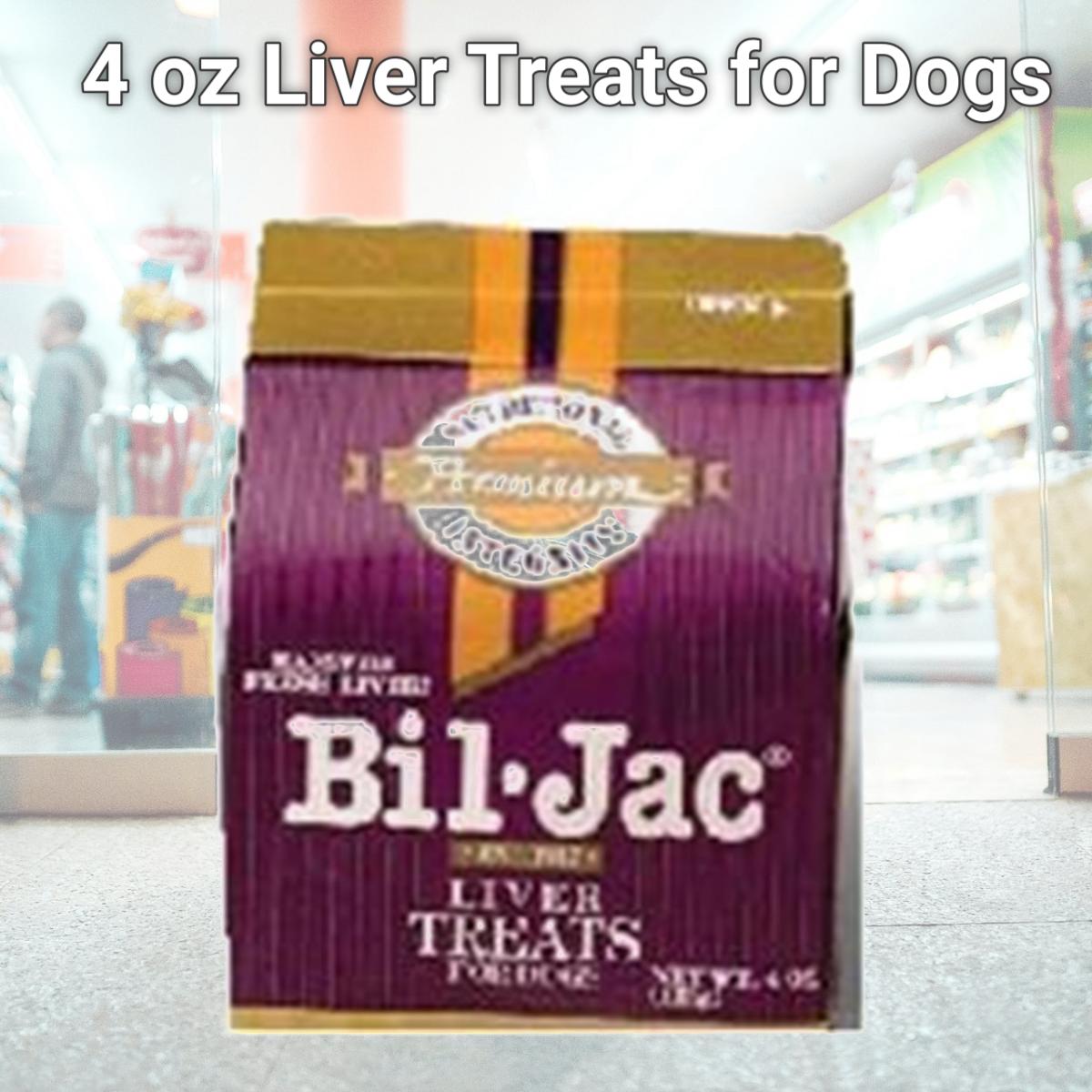 Picture of Bil-Jac 044092 4 oz Liver Treats for Dogs