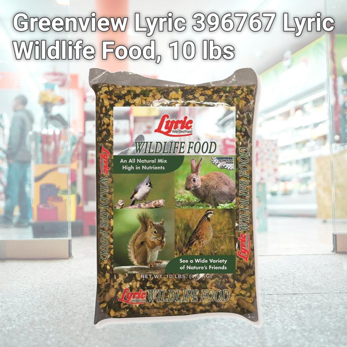 Picture of Greenview Lyric 396767 Lyric Wildlife Food, 10 lbs