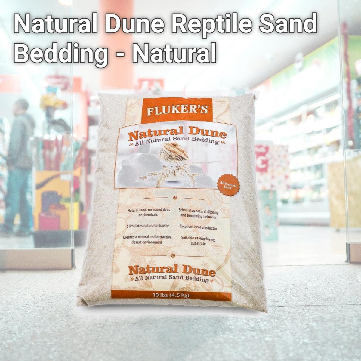 Picture of Flukers 012250 Flukers Natural Dune Reptile Sand Bedding - Natural