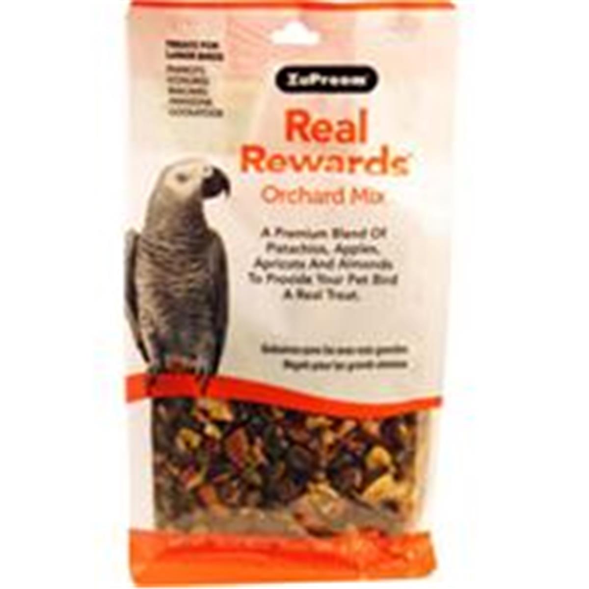 Picture of Zupreem 680042 6 oz Real Rewards Orchard Mix Large Bird Treats