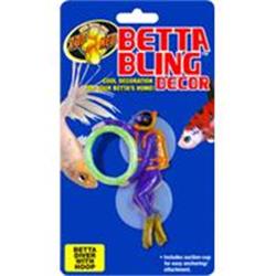 Picture of Zoo Med Laboratories 690129 Betta Bling Diver with Hoop