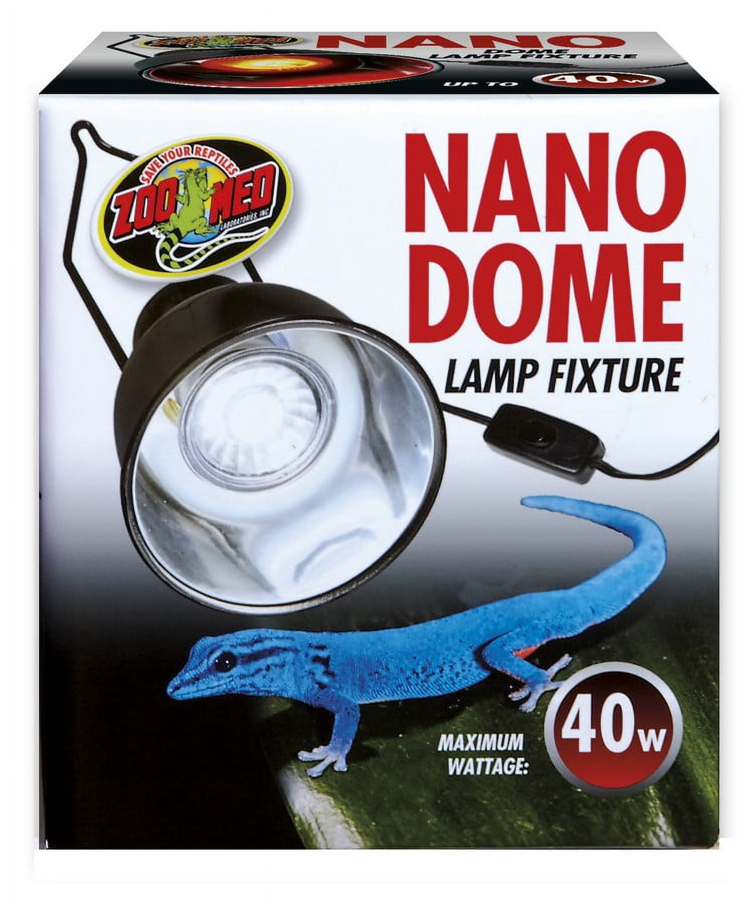 Picture of Zoo Med Laboratories 602004 Nano Dome Lamp Fixture