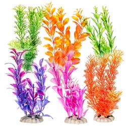 Picture of Aquatop Aquatic Supplies 003667 7 in. Plastic Plant Power&#44; Assorted Color - Pack of 12