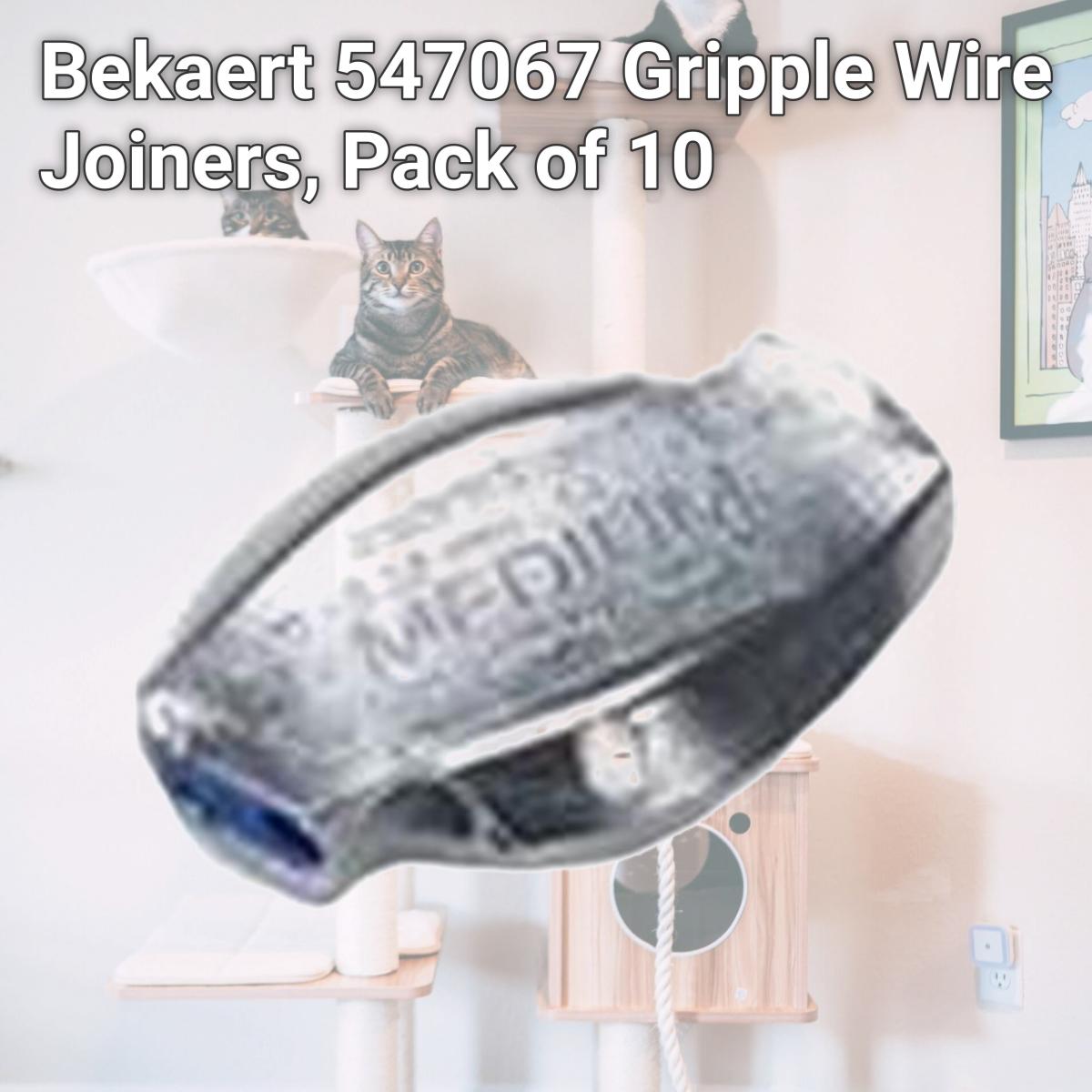 Picture of Bekaert 547067 Gripple Wire Joiners, Pack of 10