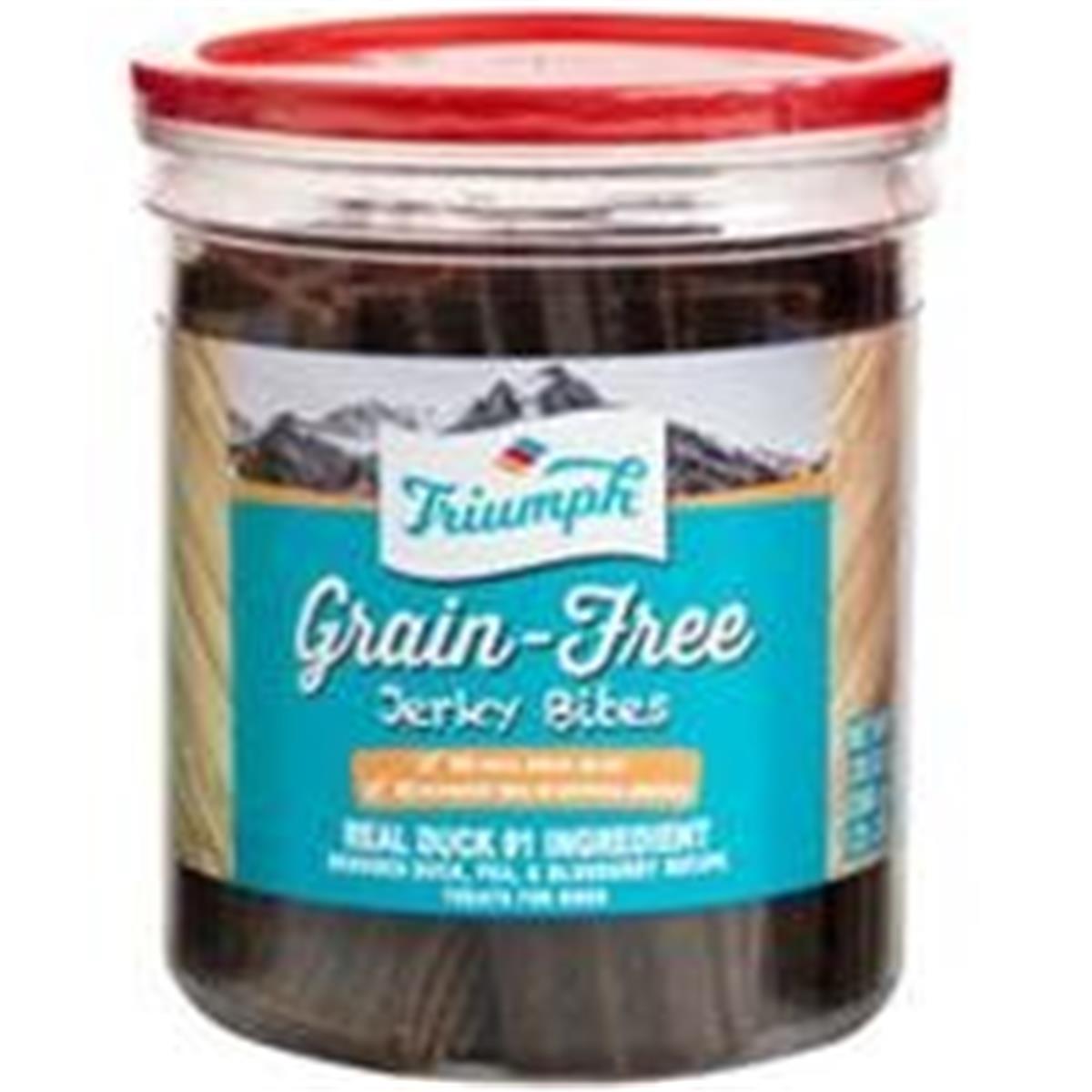 Picture of Triumph 486148 20 oz Grain Free Jerky Bites, Duck
