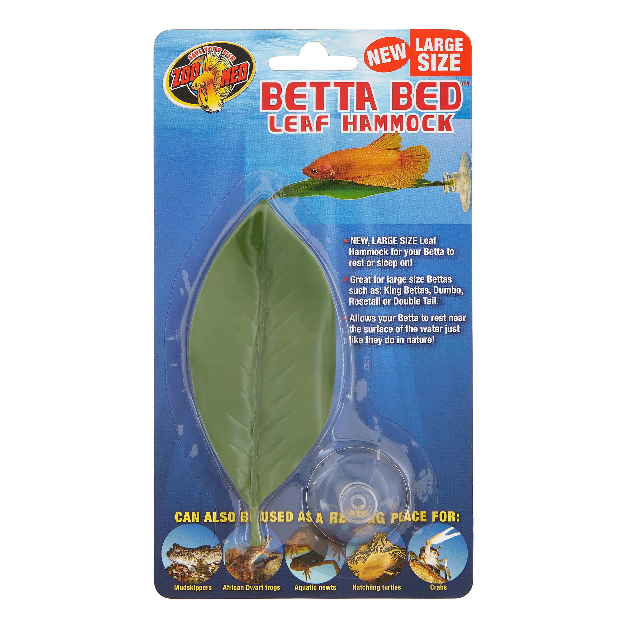 Picture of Zoo Med Laboratories 690438 Betta Bed Leaf Hammock