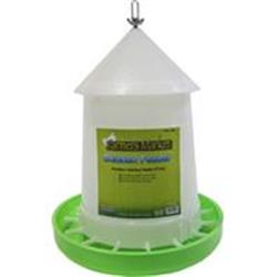 Picture of Ware Manufacturing 089383 17 lbs Chicken Feeder with Adjustment&#44; White & Green