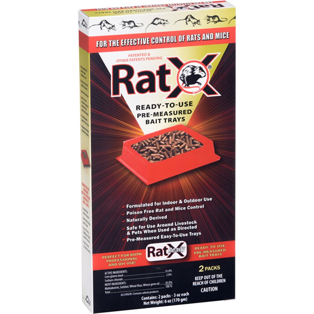 Picture of Ratx 021070 Ready To Use Use Pre-Measured Bait Trays, Pack of 2